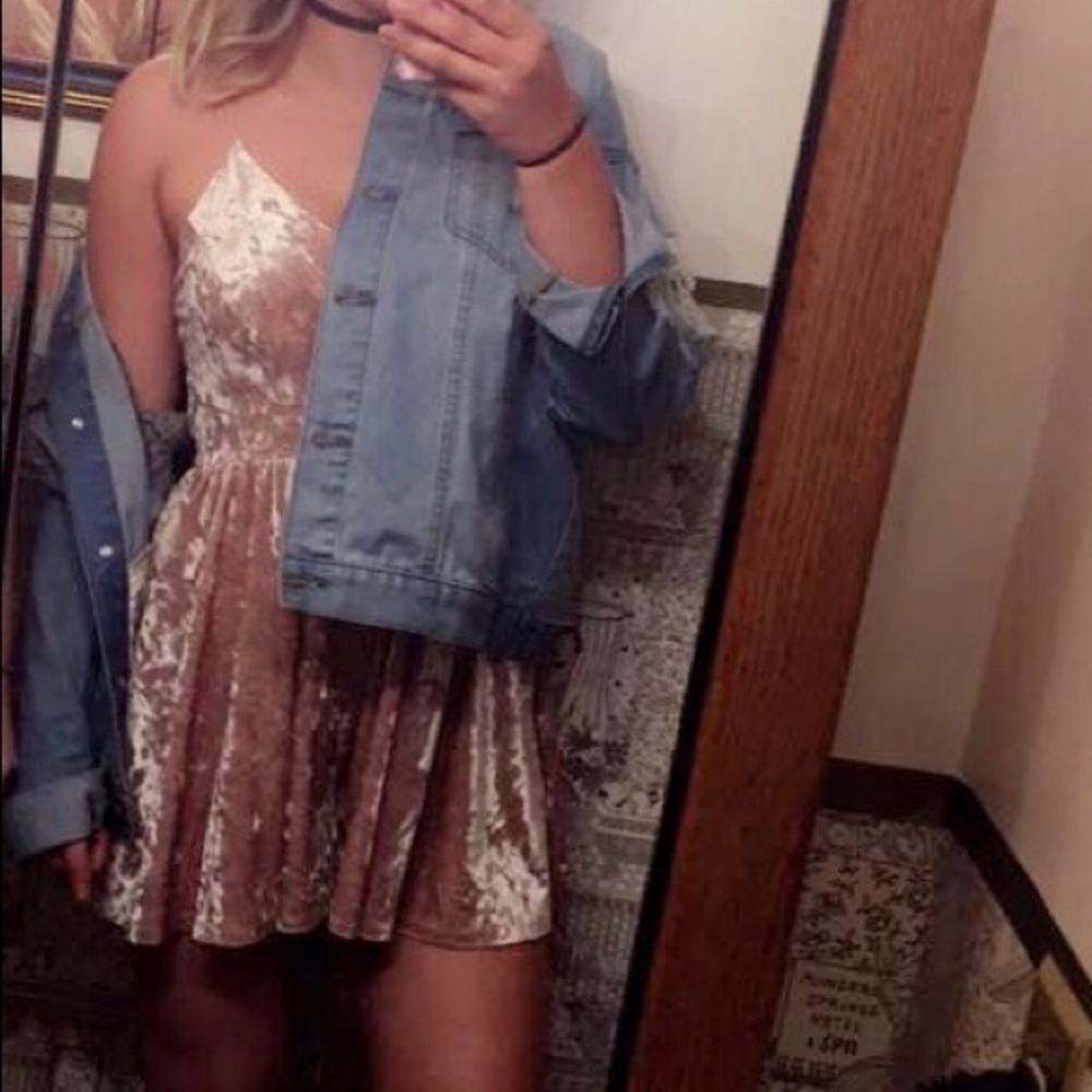 Urban Outfitters Suede Romper (worn once)